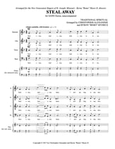 Steal Away SATB choral sheet music cover